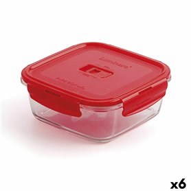 Boîte à lunch hermétique Luminarc Pure Box Rouge 1,22 L verre (6 Unités) 77,99 €