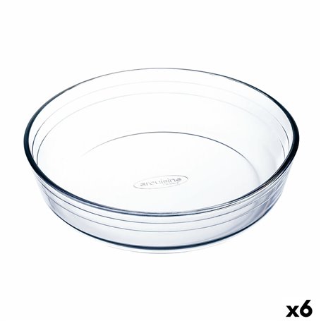 Moule pour four Ô Cuisine Rond 23 x 23 x 6 cm Transparent (6 Unités) 76,99 €