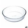 Moule pour four Ô Cuisine Rond 23 x 23 x 6 cm Transparent (6 Unités) 76,99 €