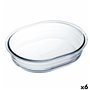 Moule pour four Ô Cuisine Oblongue Transparent 25 x 20 x 6 cm (6 Unités) 76,99 €