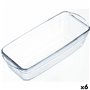 Moule pour four Ô Cuisine Rectangulaire 29 x 12 x 8 cm Transparent (6 Un 88,99 €