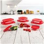 Panier-repas rond avec couvercle Ô Cuisine Cook & Store 21 x 21 x 7 cm R 71,99 €