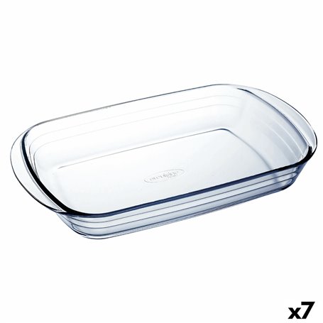 Plat de Four Ô Cuisine  Rectangulaire 32 x 20 x 6 cm Transparent verre  113,99 €