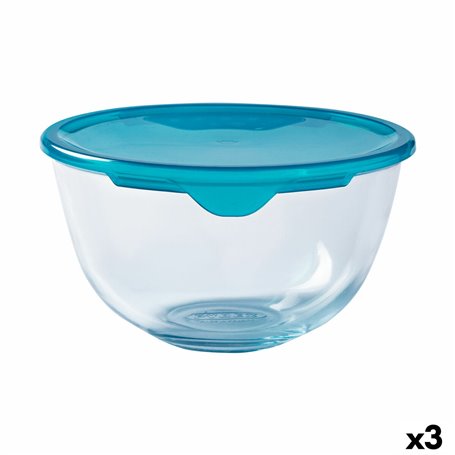 Panier-repas rond avec couvercle Pyrex Cook & Store Bleu 2 L 22 x 22 x 1 72,99 €