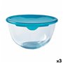 Panier-repas rond avec couvercle Pyrex Cook & Store Bleu 2 L 22 x 22 x 1 72,99 €