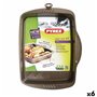 Moule pour four Pyrex Asimetria Rectangulaire Noir 35 x 27 cm Métal (6 U 119,99 €