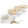 Sucrier DKD Home Decor Marin Blanc Multicouleur Bambou Dolomite 4 Pièces 38,99 €