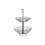 Coupe à fruits DKD Home Decor Noir Métal 28 x 28 x 40 cm 70,99 €