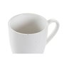 Ensemble de 4 mugs DKD Home Decor Naturel Bois d'hévéa Blanc 300 ml Grès 49,99 €