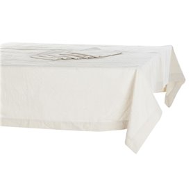 Nappe et serviettes de table DKD Home Decor Beige (150 x 150 x 150 cm) 192,99 €