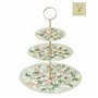 Coupe à fruits DKD Home Decor Vert Beige Métal Porcelaine 27 x 27 x 34 c 63,99 €