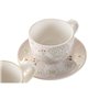 Ensemble de tasses à café DKD Home Decor Beige Métal Vert Dolomite (180  65,99 €