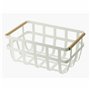 Panier Multi-usages DKD Home Decor 36 x 22 x 15,5 cm Naturel Métal Blanc 47,99 €