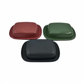 Beurrier DKD Home Decor 19 x 13 x 5 cm Grès (3 Pièces) 57,99 €