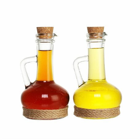 Ensemble salière et poivrier DKD Home Decor 9 x 9 x 16 cm Verre Naturel  19,99 €