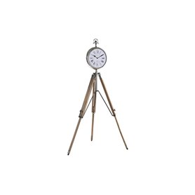 Horloge de table DKD Home Decor 22 x 40 x 80 cm Naturel Argenté Aluminiu 179,99 €