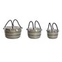 Set de basket DKD Home Decor Polyester Pompons 43 x 43 x 43 cm Herbier m 192,99 €