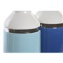 Vase DKD Home Decor 12 x 12 x 18,5 cm Argenté Blanc Bleu ciel Blue marin 55,99 €