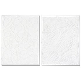 Cadre DKD Home Decor 60 x 3,2 x 80 cm Abstrait Avec relief Urbaine (2 Un 139,99 €