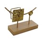 Figurine Décorative DKD Home Decor 51 x 9 x 51 cm Bleu Doré Oiseau 81,99 €