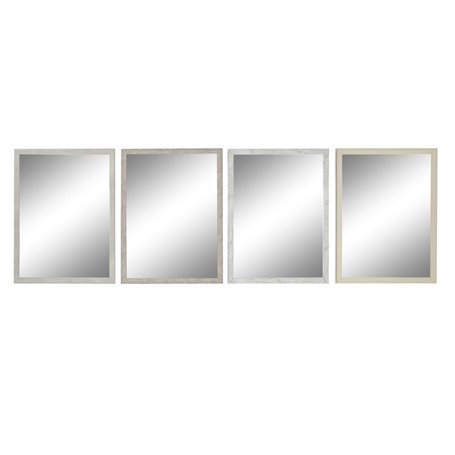 Miroir mural DKD Home Decor 56 x 2 x 76 cm Verre Gris Beige Blanc polyst 149,99 €