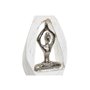 Figurine Décorative DKD Home Decor 56 x 8 x 31 cm Marron Aluminium Blanc 90,99 €