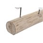 Figurine Décorative DKD Home Decor 56 x 8 x 31 cm Marron Aluminium Blanc 90,99 €