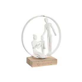 Figurine Décorative DKD Home Decor 23 x 10 x 27 cm Blanc Résine Bois de  63,99 €