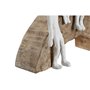 Figurine Décorative DKD Home Decor 28 x 9 x 22 cm Marron Aluminium Blanc 58,99 €