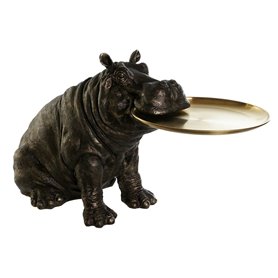 Figurine Décorative DKD Home Decor Cuivre Hippopotame 74 x 33,5 x 42 cm 229,99 €