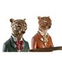Figurine Décorative DKD Home Decor 17,5 x 13,5 x 26 cm Bleu Doré Marron  69,99 €