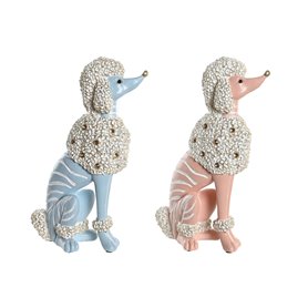 Figurine Décorative DKD Home Decor 18 x 10 x 30,5 cm Scandi Bleu Rose (2 61,99 €