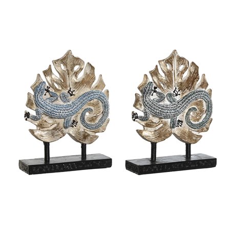 Figurine Décorative DKD Home Decor 14,5 x 4 x 18,5 cm Bleu Turquoise Tro 49,99 €