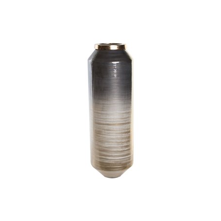 Vase DKD Home Decor Verre Aluminium Multicouleur 15 x 15 x 52 cm Moderne 77,99 €