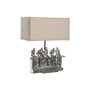 Lampe de bureau DKD Home Decor 36 x 21,5 x 43 cm Argenté Beige Métal Rés 125,99 €