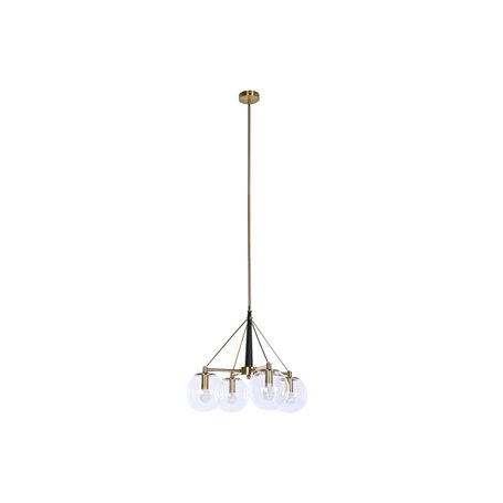 Suspension DKD Home Decor 50 x 50 x 144 cm Verre Doré Métal 50 W 199,99 €