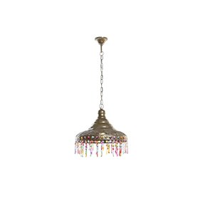 Suspension DKD Home Decor 37 x 37 x 38 cm Doré Métal Multicouleur 50 W 137,99 €