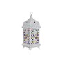 Lampe de bureau DKD Home Decor 18 x 18 x 46 cm Métal Blanc Multicouleur  77,99 €