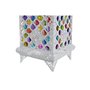 Lampe de bureau DKD Home Decor 18 x 18 x 46 cm Métal Blanc Multicouleur  77,99 €