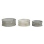 Set de basket DKD Home Decor 43 x 42 x 17 cm Métal Aluminium Vintage 159,99 €