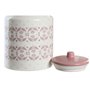 Boîte DKD Home Decor 15,5 x 15,5 x 21 cm Rose Blanc Dolomite 39,99 €