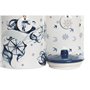 Boîte DKD Home Decor Bleu 15 x 15 x 21 cm Blanc Dolomite (2 Unités) 68,99 €