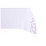 Nappe et serviettes de table DKD Home Decor 150 x 150 x 0,5 cm Rose Blan 89,99 €