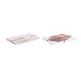 Nappe et serviettes de table DKD Home Decor 150 x 250 x 0,5 cm Rose Blan 146,99 €