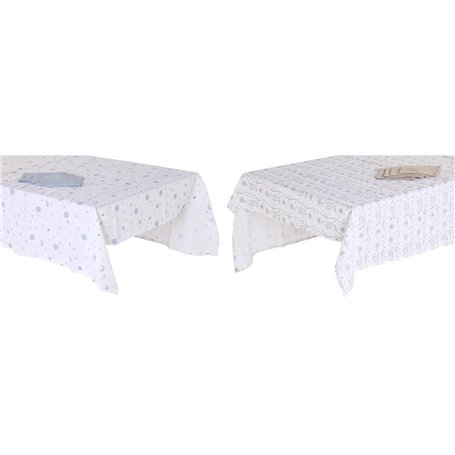 Nappe et serviettes de table DKD Home Decor 150 x 250 x 0,5 cm Bleu Marr 147,99 €