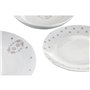 Service de Vaisselle DKD Home Decor Porcelaine Rose Blanc 27 x 27 x 3 cm 159,99 €