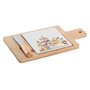 Ensemble à apértif DKD Home Decor 21,5 x 11,8 x 1,5 cm Naturel Rouge Mul 21,99 €