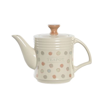 Théière DKD Home Decor Beige Grès 1 L 33,99 €