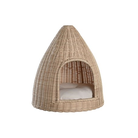 Lit pour animal domestique DKD Home Decor 45 x 45 x 57 cm Naturel Rotin 279,99 €