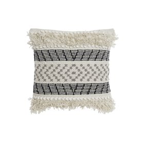 Coussin DKD Home Decor Noir Beige 45 x 10 x 45 cm Boho 59,99 €